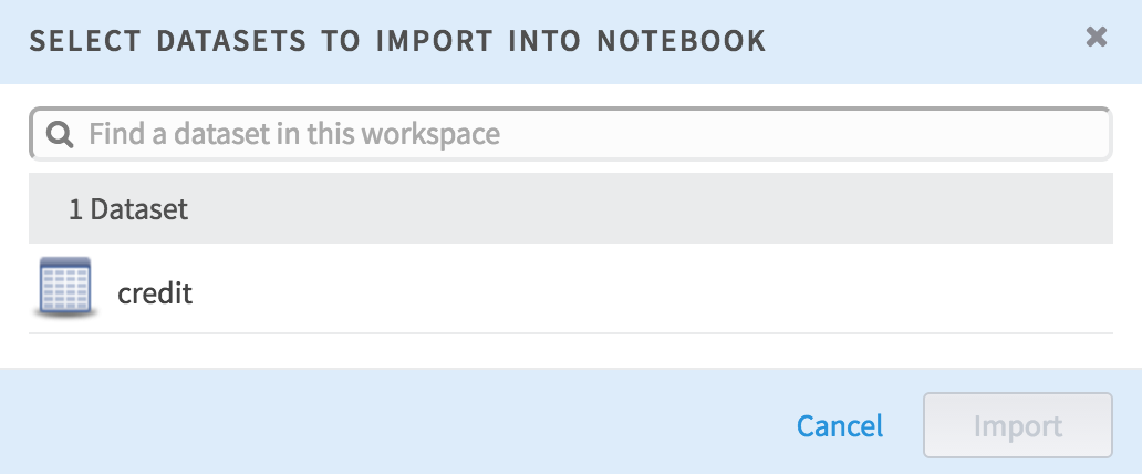 Add data to notebook